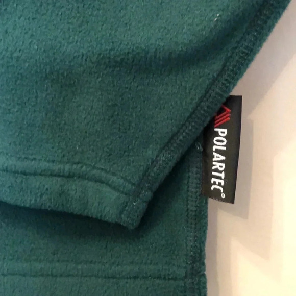 POLARTEC NEW NWT BOYS GREEN FLEECE TOP SWEATSHIRT SHIRT GIRLS SIZE 4 5 - Picture 3 of 3